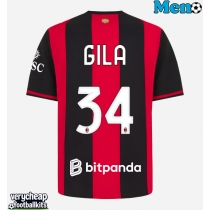 AC Milan Mario Gila #34 Replica Home Shirt 2026-27 Short Sleeve